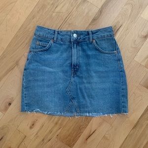 Topshop Denim Skirt